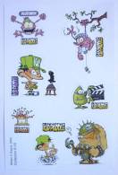 PLANCHE D'AUTOCOLLANTS - 2004 KID PADDLE 6/10 -  Autocollant - Stickers