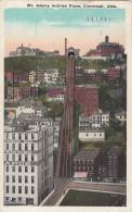 1924 CINCINNATI MT ADAMS INCLINED PLANE - Cincinnati