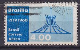 Brazil 1960 Mi. 980     4.00 Cr Einweihung Der Neuen Hauptstadt Brasilia Kathedrale - Used Stamps