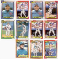 11 BASEBALL METS TOPPS 1989 - Konvolute