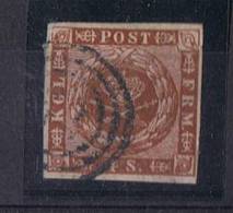 DAN 17 - DANEMARK N° 8 Oblitéré - Used Stamps