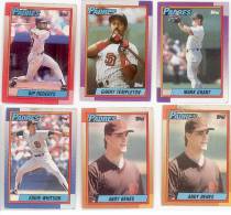 6 BASEBALL PADRES TOPPS 1989 - Lots