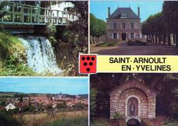 SAINT ARNOUT EN YVELINES - SUPERBE CARTE - PHOTO - COULEUR - MULTIVUES -  TOP !! - St. Arnoult En Yvelines