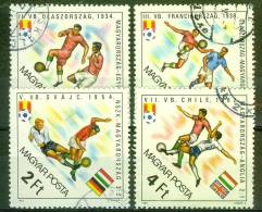 Sport - Football - Barcelone 1992 - HONGRIE - Coupe Du Monde - N° 3880-3881-3884-3885 - Gebraucht