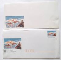 ENTIER POSTAL ENVELOPPE ET CARTE ILES SANGUINAIRES AJACCIO CORSE DU SUD ILLTRATION DURRENS - Other & Unclassified