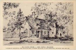 Delaware New Castle Old Dutch House Albertype - Altri & Non Classificati