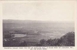 Maryland Hancock Peaceful Valley From The Top Of Sideling Hill Albertype - Altri & Non Classificati