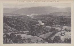 Maryland Oakland Mountain And Valley From State Highway Artvue - Other & Unclassified