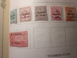 COLLECTION TIMBRES ROYAUME D'ITALIE  TRENTIN - TRENTE & TRIESTE DEBUT 1919  NEUFS AVEC  CHARNIERES - Trentin & Trieste