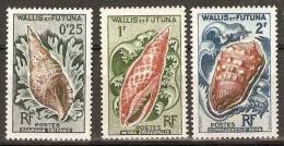 WALLIS Et FUTUNA 1962 /63     Poste Yvert    N° 162 à 164    Neuf Avec Charnière Cote 3,25 €uros - Ongebruikt