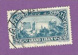 COLONIES FRANCAISES GRAND LIBAN TIMBRE N° 58 OBLITERE - Altri & Non Classificati