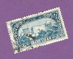 COLONIES FRANCAISES GRAND LIBAN TIMBRE N° 58 OBLITERE - Altri & Non Classificati