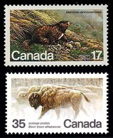 Canada (Scott No. 883-84 - Espèces Menacées / Endengered Wildlife)+ [**] Série De 2 / Set Of 2 - Gibier