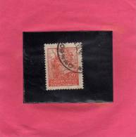 JUGOSLAVIA YUGOSLAVIA 1945 PARTISANS Popular Antifascist Chamber Deputies  Macedonia PARTIGIANI 20d USED USATO OBLITERE' - Used Stamps