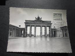 Berlin  Porte De Brandebourg   Allemagne Deutschland  Printed In Germany Postkarte CPM Card - Brandenburger Deur