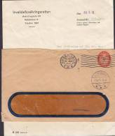 Denmark Postal Stationery Ganzsache INVALIDEFORSIKRINGSRETTEN 1941 Cover Brief KLEMENSKER Bornholm Incl. Letter(2 Scans) - Ganzsachen