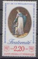 ST.PIERRE & MIQUELON, 1989 , French Revolution Bicent. Mi.574 - MNH (**) - Unused Stamps