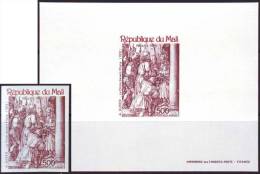 MALI - EASTER - ART - DURER - CHRIST - PILAT - IMPERF.  LUX  BL.- MNH - 1980 - Pasen