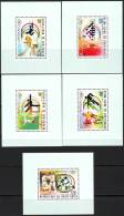 HAUTE VOLTA  - OLYMPIC MONTREAL - FOOTBALL - VELA - JUDO - GIMNASTIC - WEIGHT LIFTING  - PERF.  LUX  BL.- MNH - 1972 - Verano 1976: Montréal