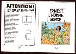"ERNEST, L'HOMME-SONGE, 1 Aventure D'Ernest Jolisonge" De CURBAIN - Mini-récit Non Monté - Supplément à Spirou N° 2271. - Spirou Magazine