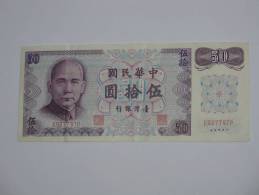 50 Yuan -TAIWAN - 1972 - Taiwan