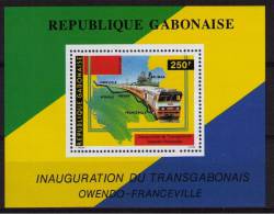 GABON 1986 Railways MNH - Tram