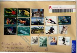 Norway / Letters / Covers - Used Stamps
