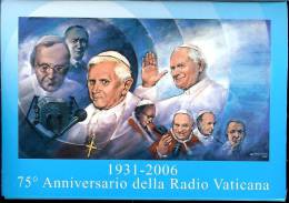 2006 - VATICAN  - RADIO VATICANA - 5 CARTOLINE - Interi Postali