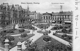 Paisley Dunn Square 1900 Postcard - Renfrewshire