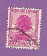 COLONIES FRANCAISES GRAND LIBAN TIMBRE N° 151 OBLITERE ARBRE CEDRE - Other & Unclassified