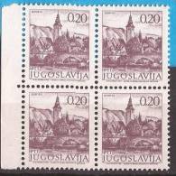 1972 X  1493 IIC  13 1-4 - 12 1-2  JUGOSLAVIJA SLOVENIJA BOHINJ ORDINARIA TURISMO OFSET MNH - Neufs