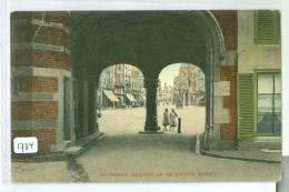 ANSICHTKAART * NIJMEGEN * GROOTE MARKT (1734) GELOPEN 1909 Van BEEK BIJ NIJMEGEN Naar 's-GRAVELAND - Nijmegen