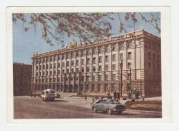 Moldova - Bessarabia - Chisinau - Science Academy - Old Time Car - Bus - Moldova