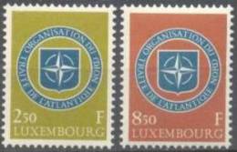 1959 Luxembourg OTAN 10e Anniversaire  Prifix / Mi 604-5 / Sc 349-50 / YT 562-3 Neuf Sans Charniere / MNH / Postfrisch - NATO