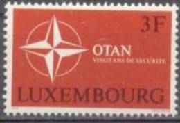 1969 Luxembourg OTAN 20e Anniversaire  Prifix / Mi 794 / Sc 481 / YT 744 Neuf Sans Charniere / MNH / Postfrisch - NATO