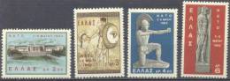 1962 Griechenland NATO Ministerkonferenz  He 908-11 / Mi 792-5 / Sc 735-8 / YT 770-3 Postfrisch / Neuf / MNH - OTAN