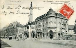 73--SAVOIE- CHAMBERY  BD DE LA COLONNE  BANQUE  SOCIETE GENERALE  ECRITE‹(•¿• )› - Chambery