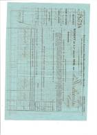 CANY ROUEN ANCIENNE ASSURANCE   IMMOBILIERE CONTRE L´INCENDIE-DUCHEMIN-1852 - Banque & Assurance