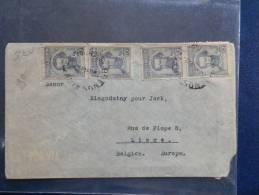 A2911  LETTRE   POUR LA BELG. - Storia Postale