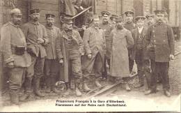 Prisonniers Français à La Gare D' Etterbeek - Franse Gevangenen - Oorlog 1914 - 18 - Etterbeek