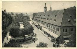 25--DOUBS- MONTBELIARD   PLACE DES HALLES       ECRITE‹(•¿• )› - Montbéliard