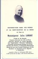 NORD - 59 - HAUBOURDIN - LILLE - ORAN - Monseigneur Jules Lamoot - Carte Mortuaire - Haubourdin