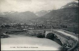 73-- SAVOIE - SALLANCHES  PONT ST MARTIN        ECRITE‹(•¿• )› - Sonstige & Ohne Zuordnung