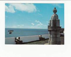 Portugal Cor 22516 - AÇORES AZORES - SANTA MARIA - FORTE DE SÃO BRÁS E MONUMENTO AO COMANDANTE CARVALHO ARAÚJO - Açores