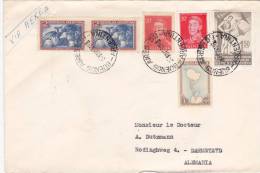 MARCOPHILIE, ARGENTINA, Lettre , Cover , 1951, Via Aerea, BUENOS-AIRES Germany /3399 - Storia Postale