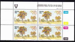 Venda - 1991 - Indigenous Trees - Single Control Block 45c Faurea Salign - Venda