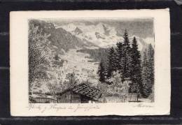 35899    Svizzera,    Blick  G. Wengen U.  Jungfrau,  NV - Wengen
