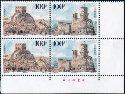 CHINA (PEOPLE'S REPUBLIC) - 1996 - Mi 2712-2713 - 25th ANNIVERSARY OF DIPLOMATIC RELATIONS WITH SAN MARINO - MNH ** - Ongebruikt