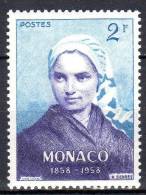 MONACO -  1958: 2F: "Bernadette Soubirous"  - N° 493** - Nuevos