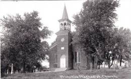 Wisconsin Benton Primitive Methodist Church Real Photo RPPC - Autres & Non Classés